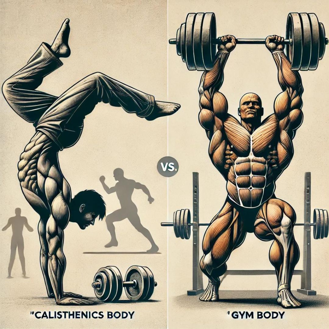 calisthenics body vs gym body