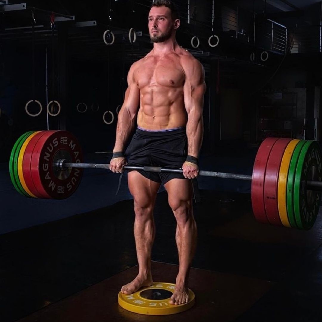 deficit deadlifts
