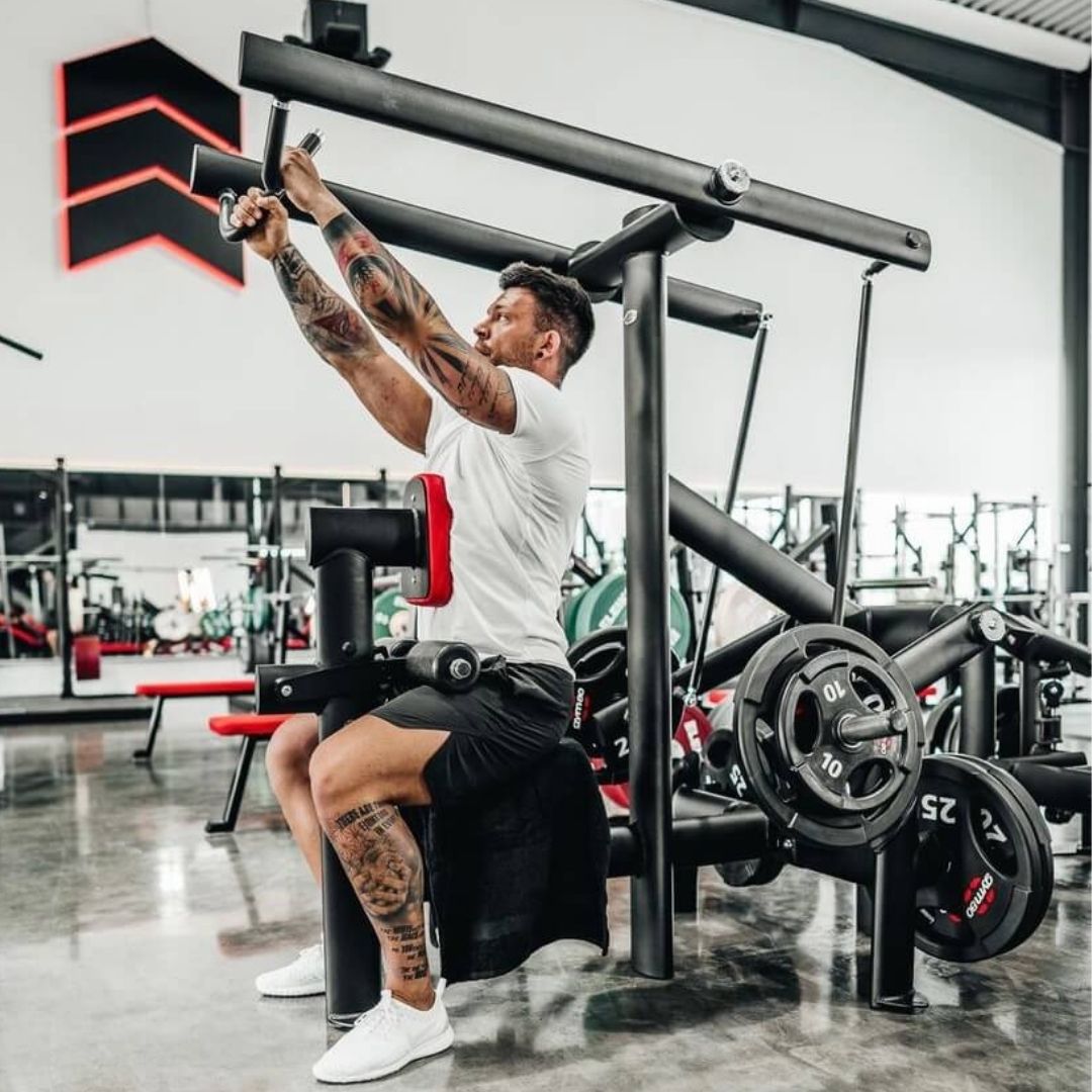 Machine High Row: Right Technique, Muscles Worked, & Benefits – SET FOR SET