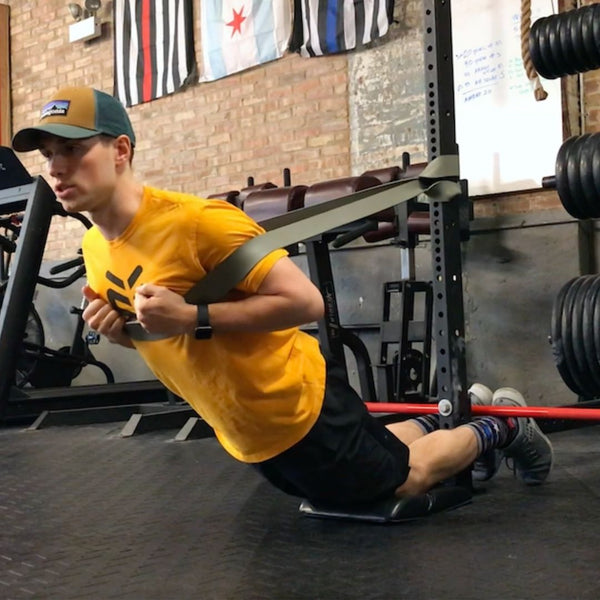 Band Hamstring Curl - Build Strong Hams without Weights! 