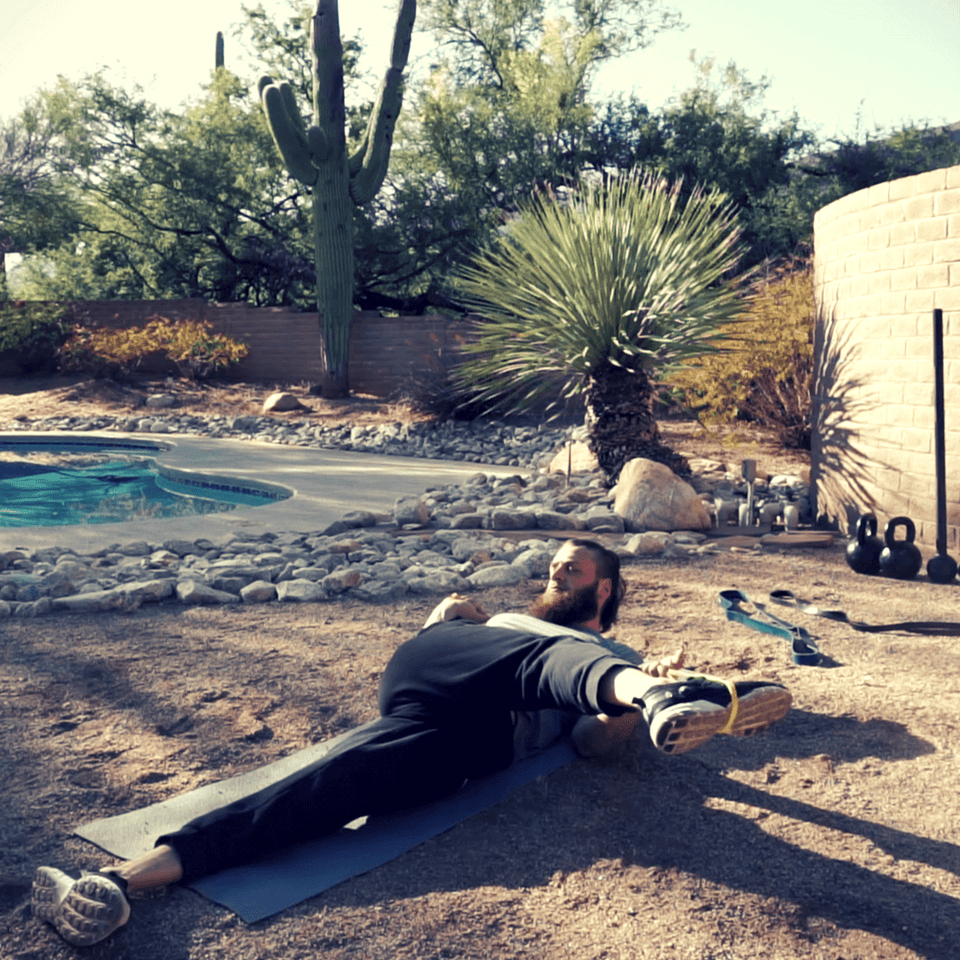 stretches with bands