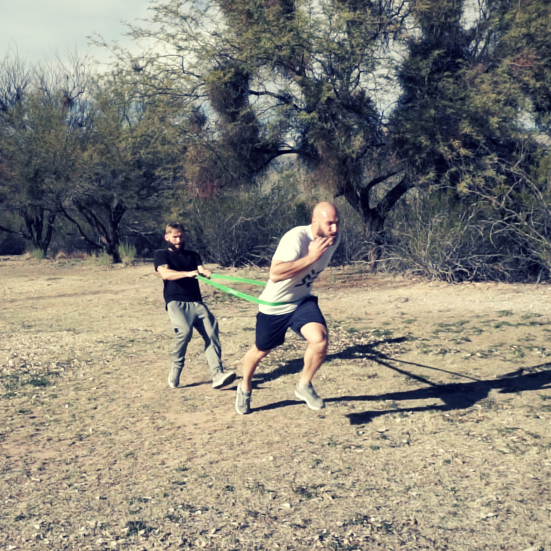 resistance band explosive exercises