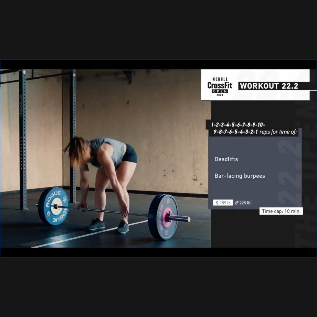 22.2 CrossFit open workout