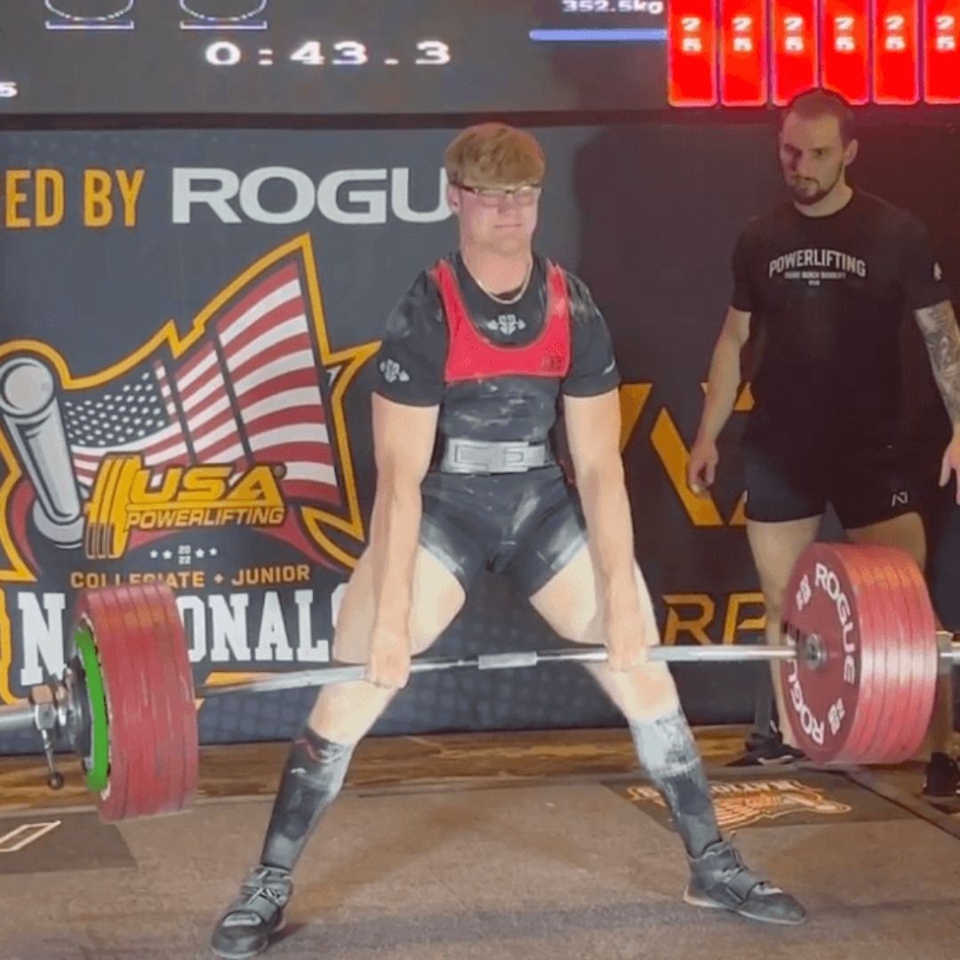 Liam Newell deadlift record