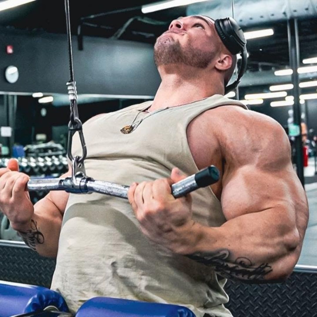 Nick Walker back workout