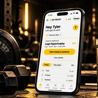 The SET FOR SET AI Fitness App: Your AI Trainer+ Human Fitness Coach