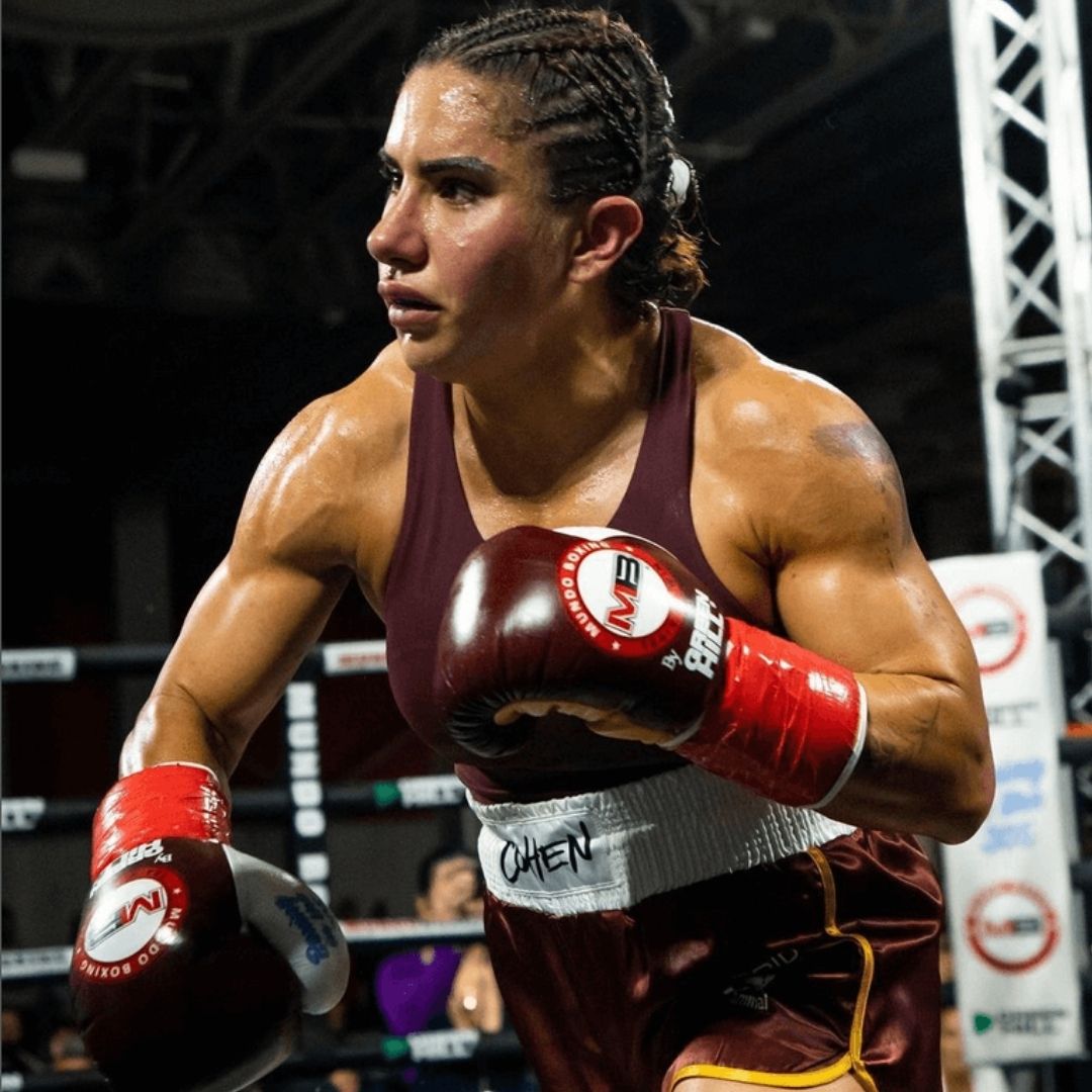 Stefi Cohen boxing