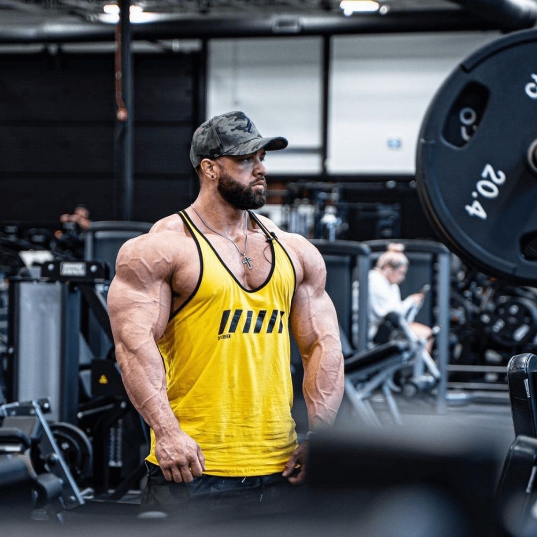 Regan Grimes shoulder workout