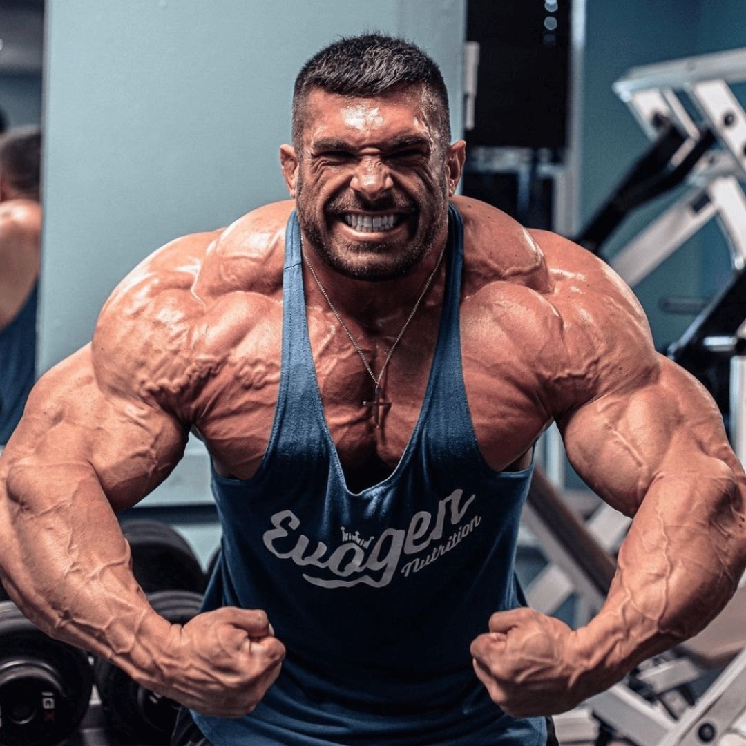 Derek Lunsford chest workout