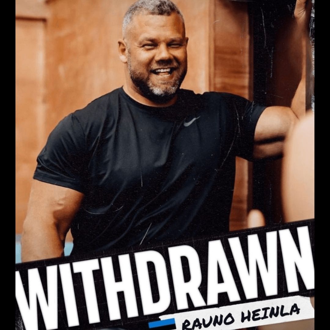Rauno Hienla withdraws 2022 WSM