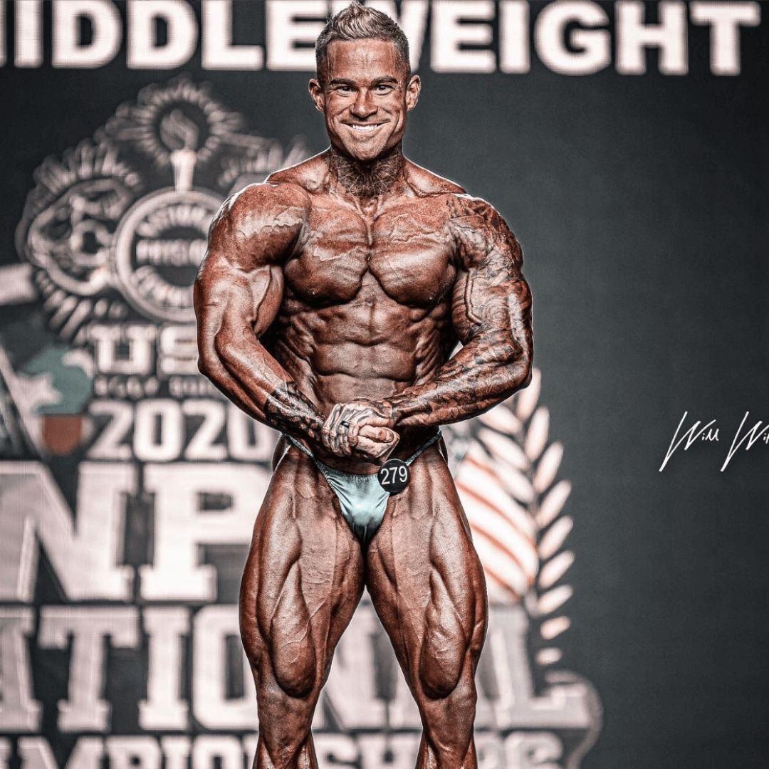 Bodybuilder Shane Post shot