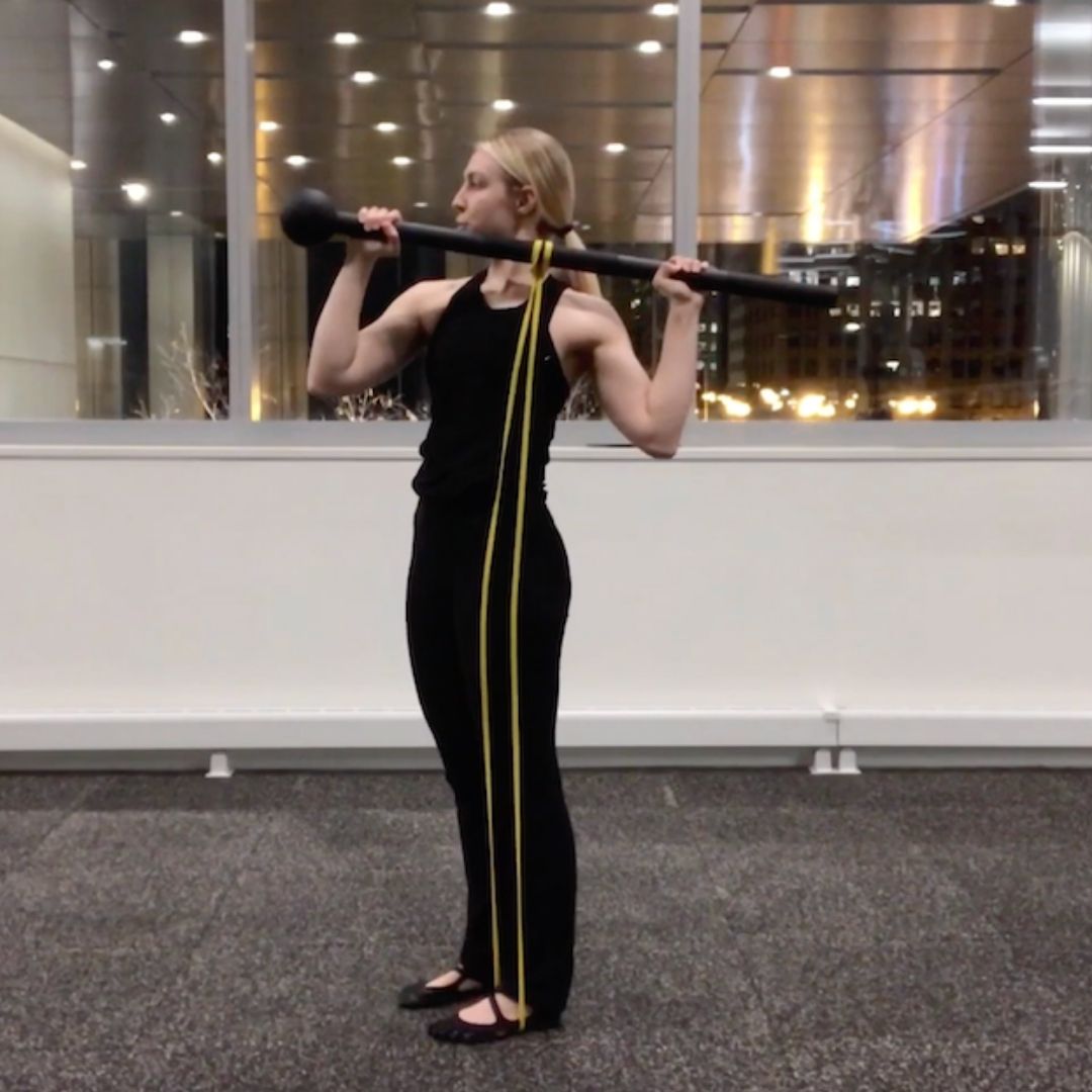 banded mace exercises
