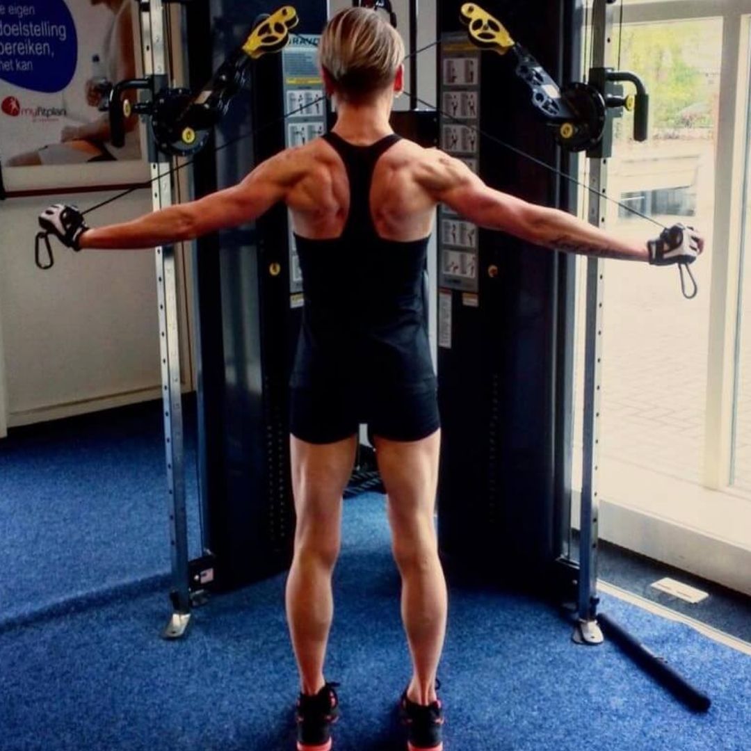 cable rear delt fly