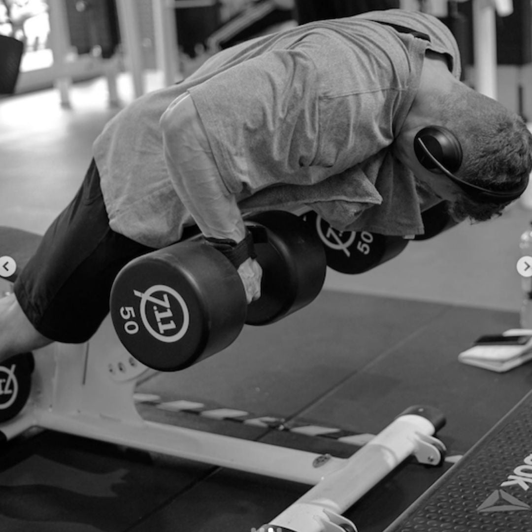 chest supported rows