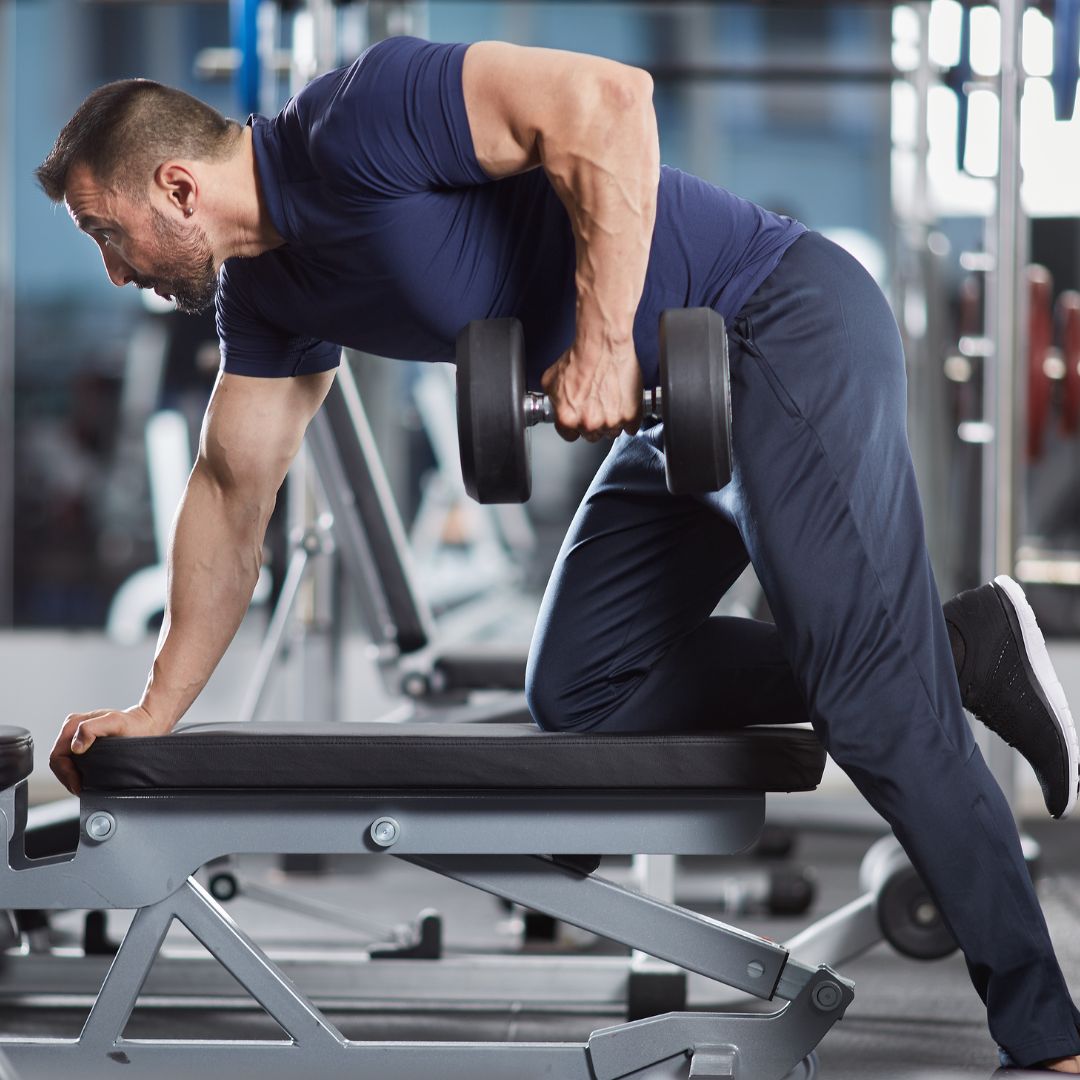 dumbbell back workout