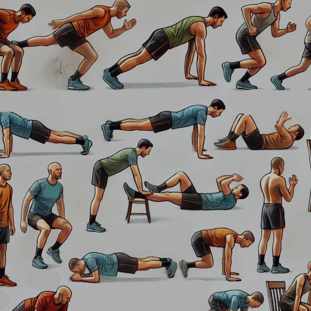 at-home workout routine for beginners at home