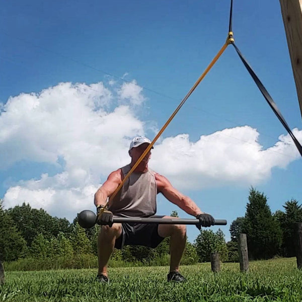 how to add resistance bands to kettlebell exercises