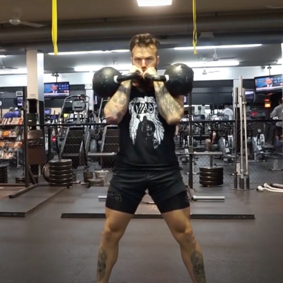 kettlebell clean
