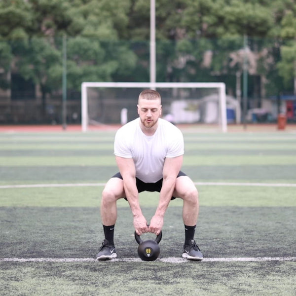 kettlebell deadlifts