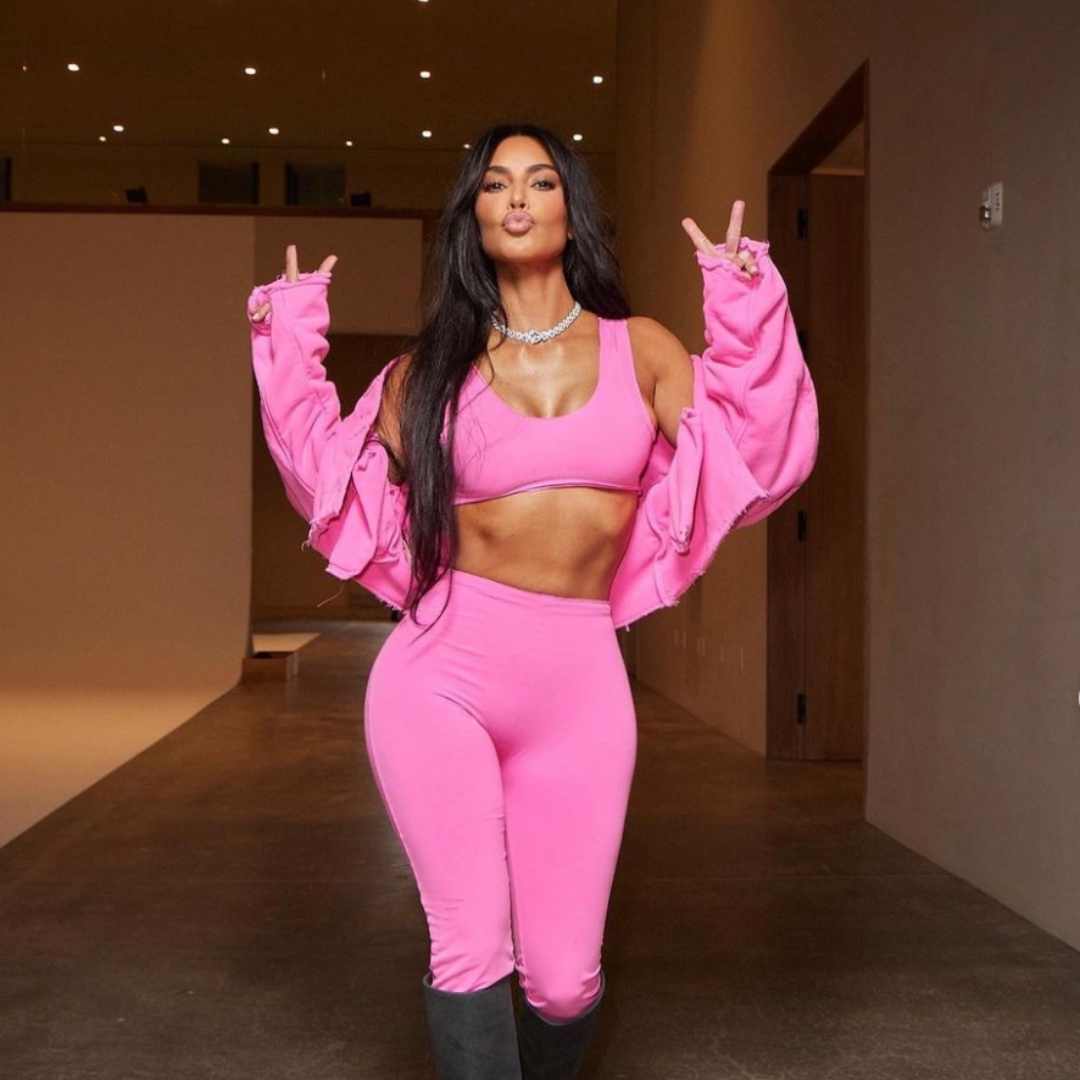 Kim Kardashian Outdoor Athletic Leggings for Women