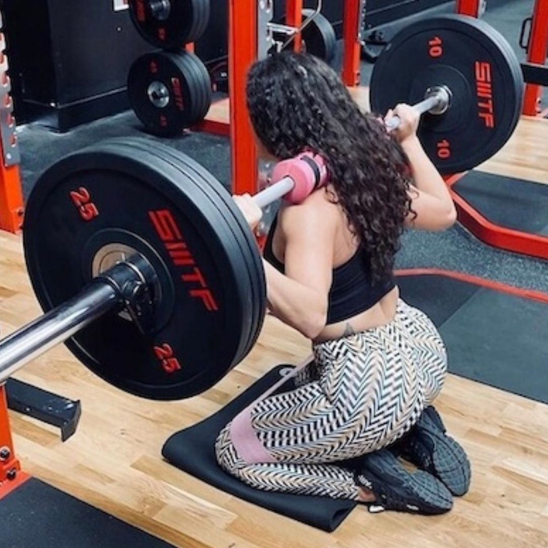 kneeling squat
