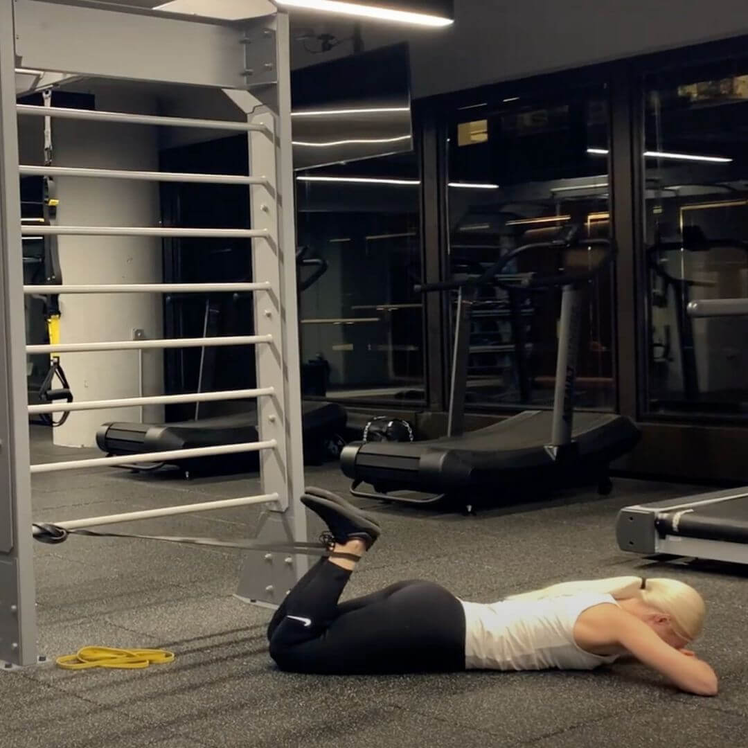 Lay down clearance leg curl