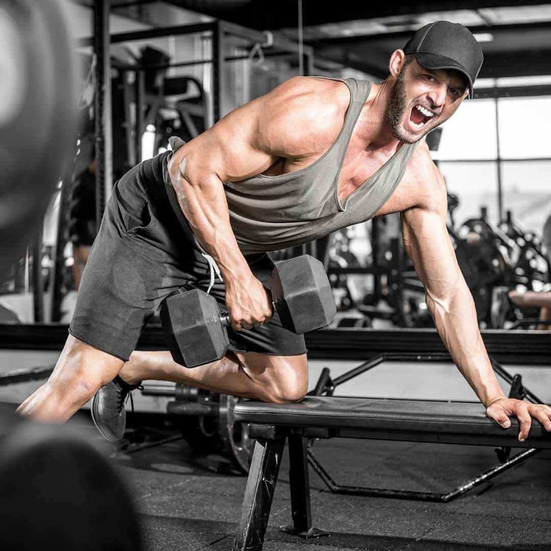one arm dumbbell rows
