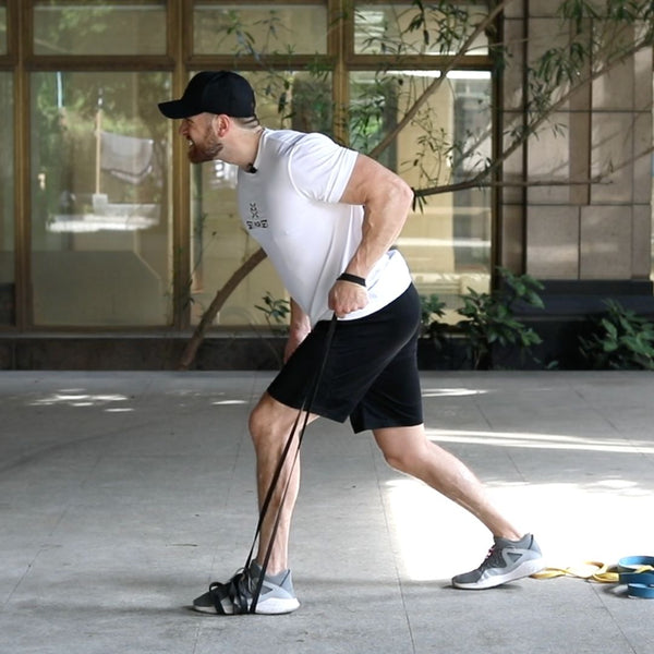 resistance band back exercises