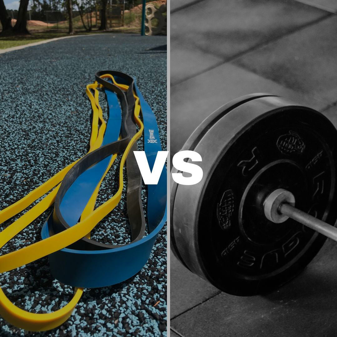 resistance bands vs free weights