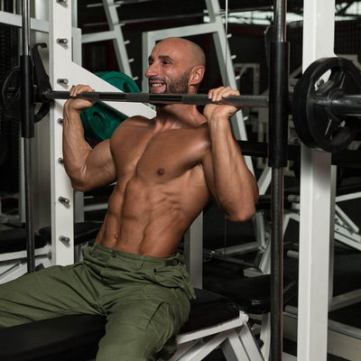 smith machine shoulder press