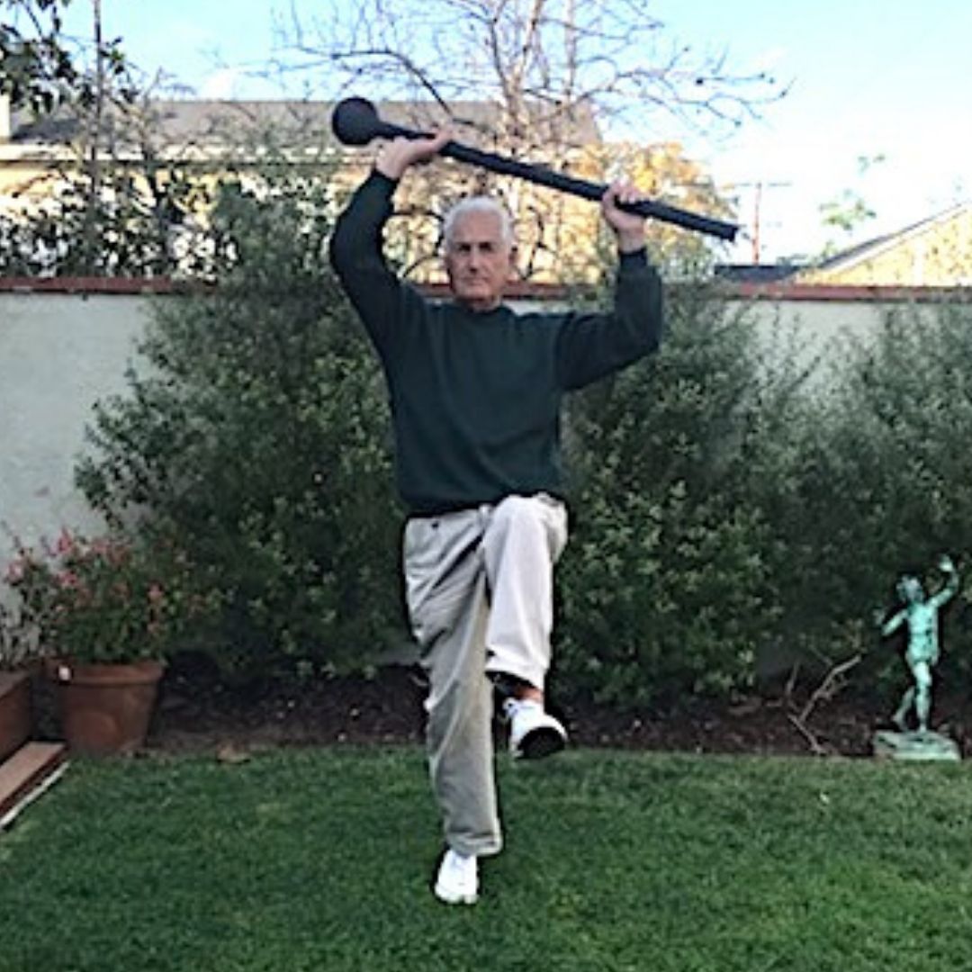 steel mace stork walk
