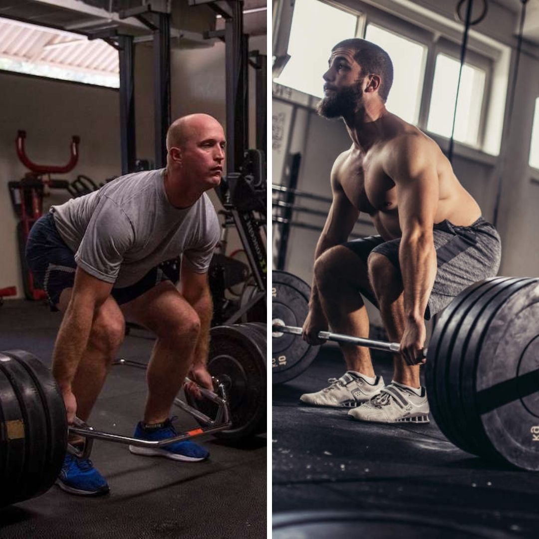 trap bar vs barbell deadlift