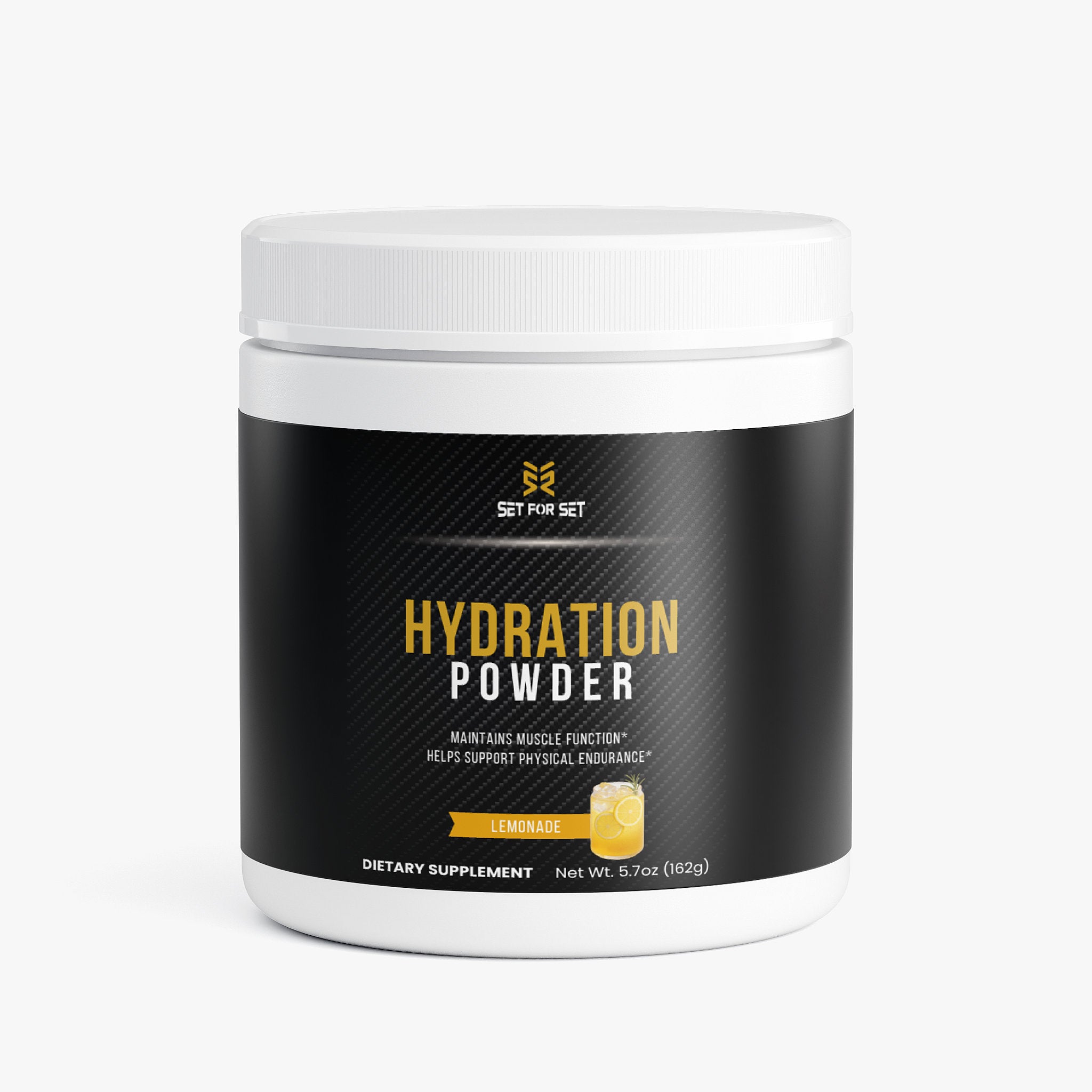 Electrolyte Hydration Powder Sugar Free, Caffeine Free (Lemonade)