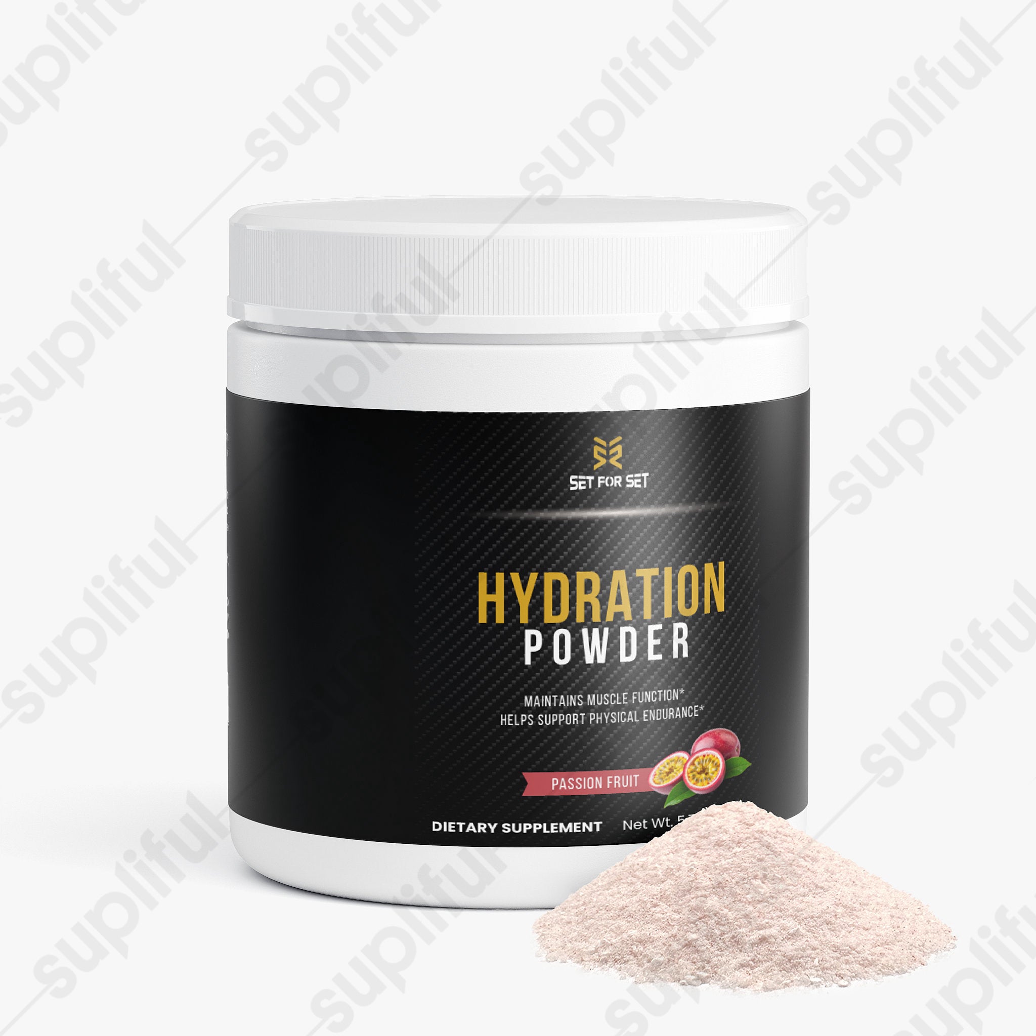 Electrolyte Hydration Powder Sugar Free, Caffeine Free (Passion Fruit)