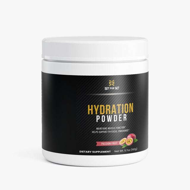 Electrolyte Hydration Powder Sugar Free, Caffeine Free (Passion Fruit)