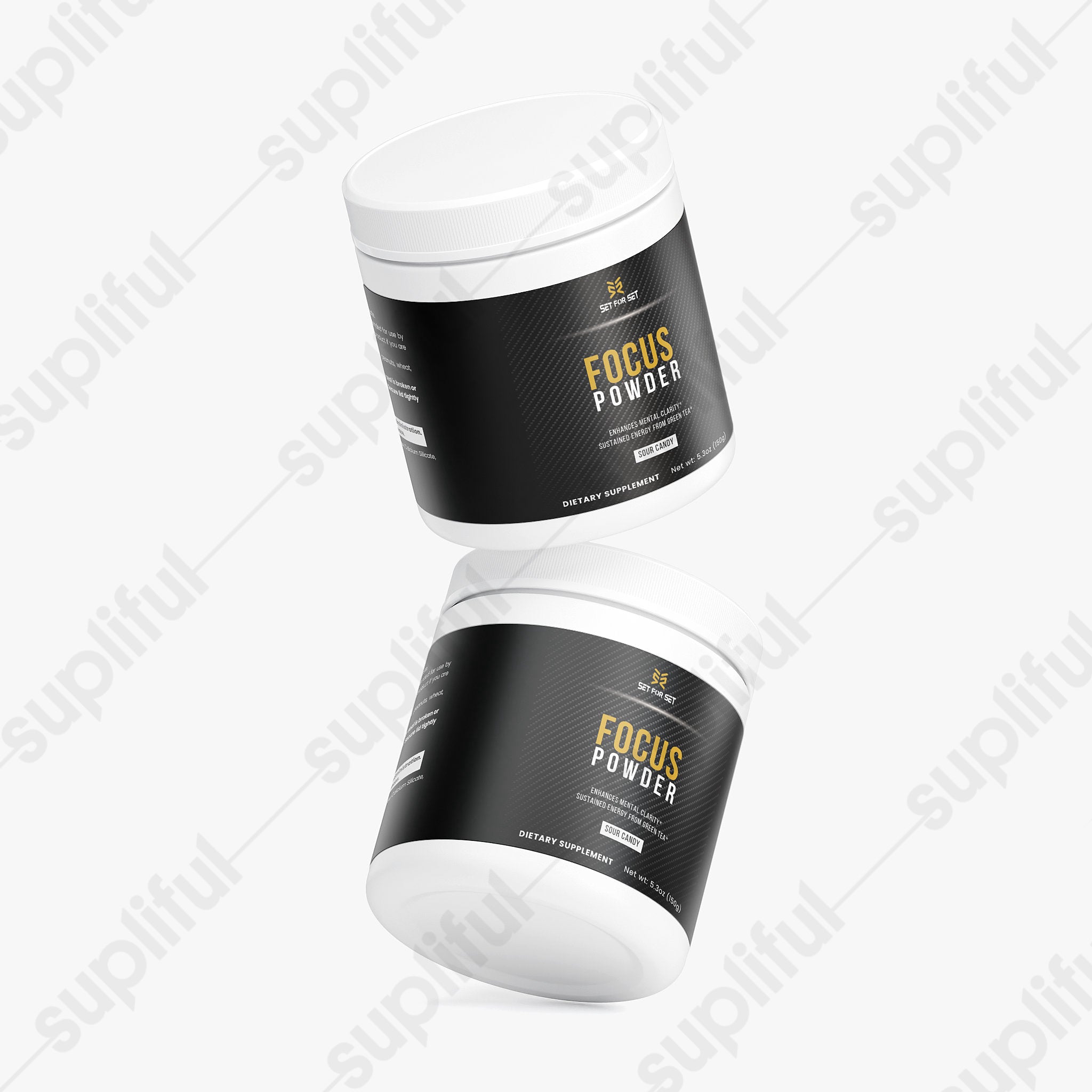 Focus Powder Drink Mix for Clean Energy and Focus