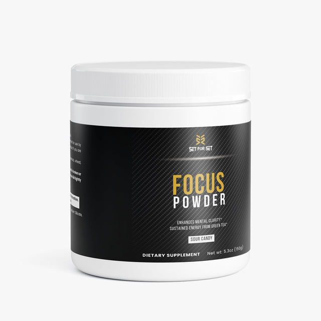 Focus Powder Drink Mix for Clean Energy and Focus