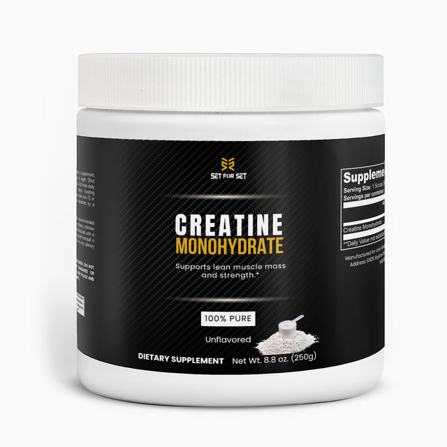 Creatine Monohydrate Powder for Strength and Power