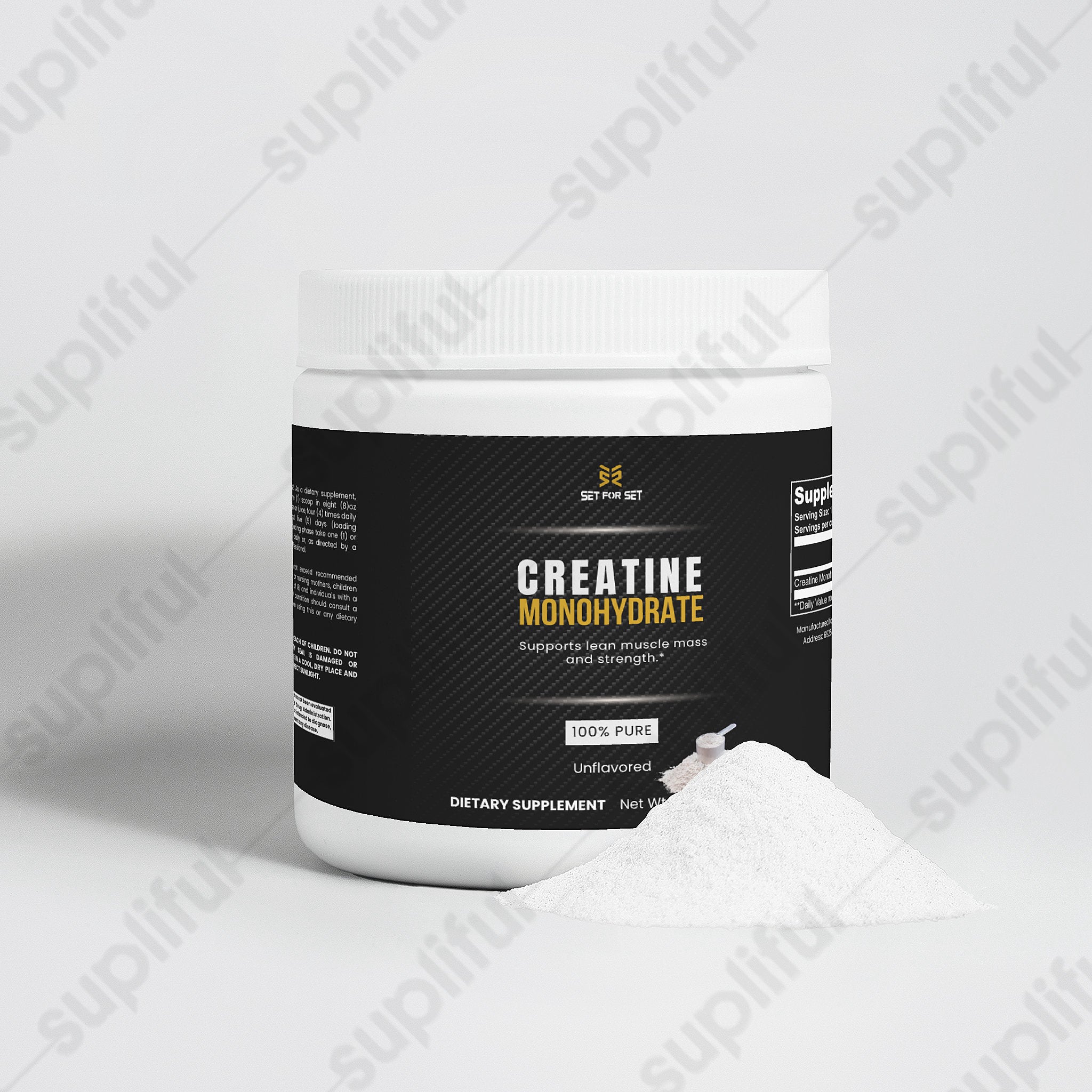 Creatine Monohydrate Powder for Strength and Power